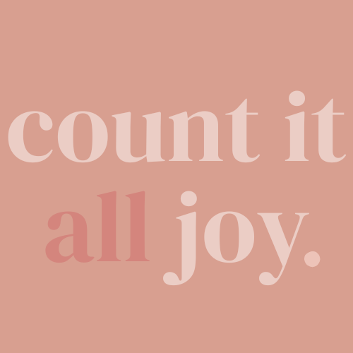 count it all&nbsp;joy.