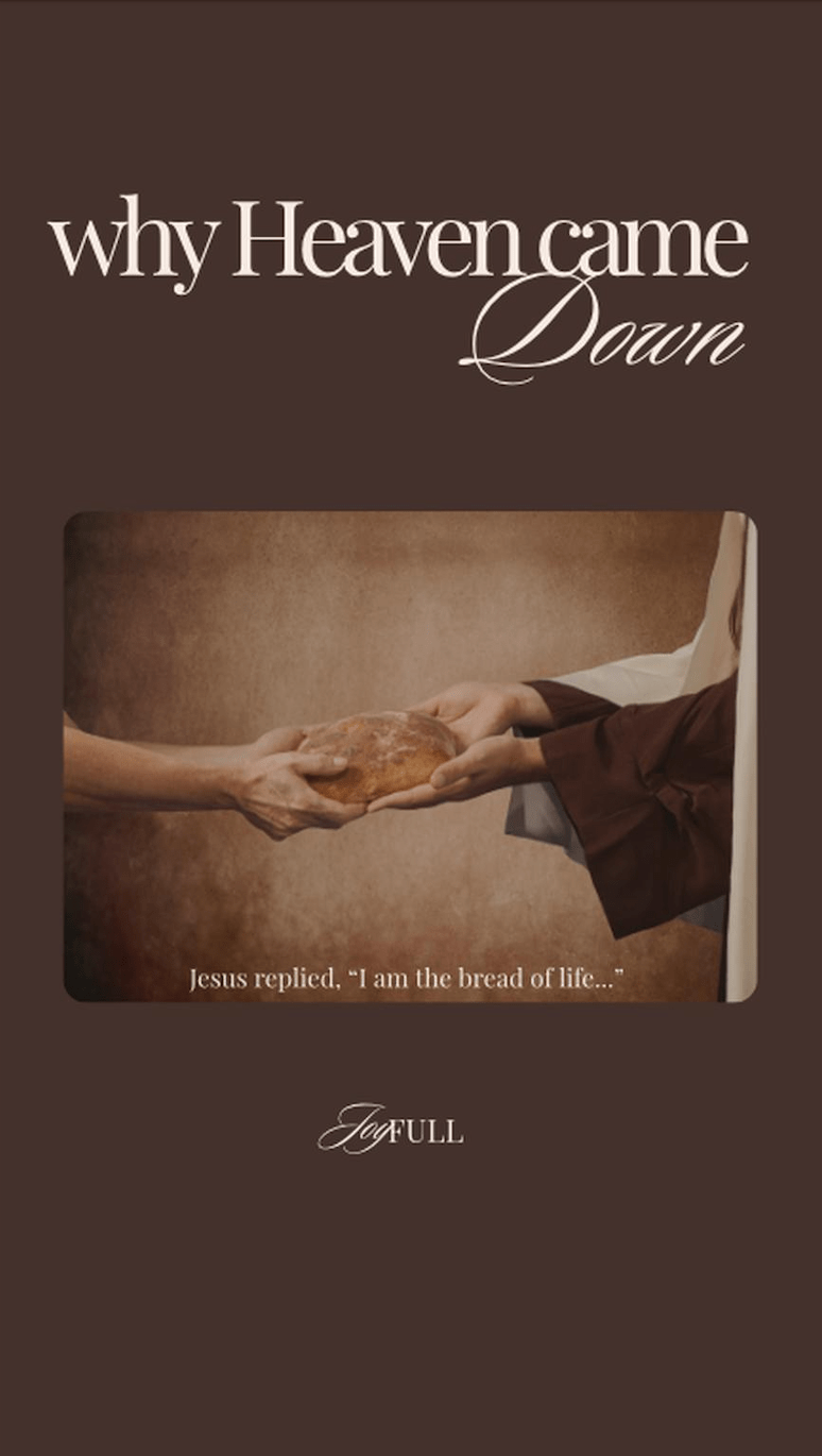 the reason God&nbsp;came